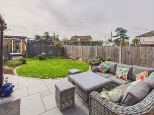 Rear garden- click for photo gallery